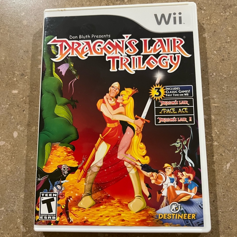 Dragon's Lair Trilogy for Wii -